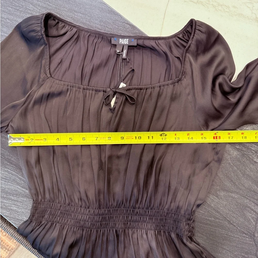 PAIGE Black Peplum Blouse - Picture 6 of 13